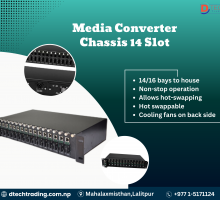 Optimize Your Network Infrastructure with a 2U 14/16-Slot Rackmount Media Converter Chassis